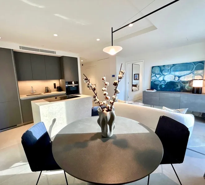 Exquisite apartment in Palma, near Portixol, in a luxury residential complex with gym, sauna and pool — photo 1