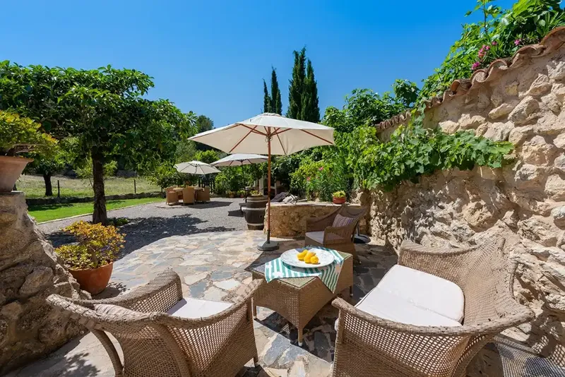 Fantastic country property, built in 2000, elevated position between charming S'Arracó and the picturesque coastal village of San Telm — photo 12
