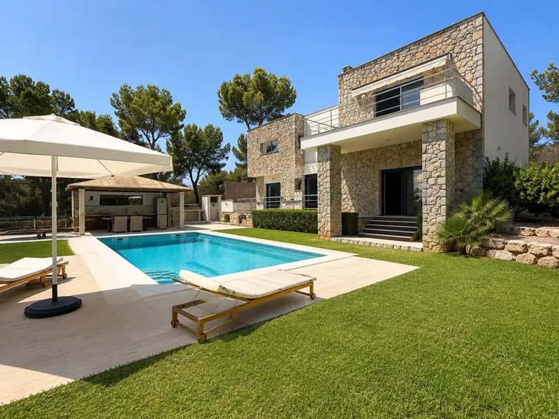 Spectacular renovated villa with sea views, pool and guest apartment in Cala Vinyes — photo 3