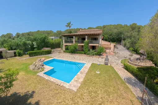 Sa Pobla, comfortable, spacious villa with pool in a quiet location with sweeping views in Crestatx — photo 3