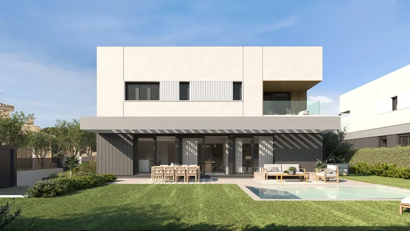 Newly built villa with pool in Puig de Ros — photo 4
