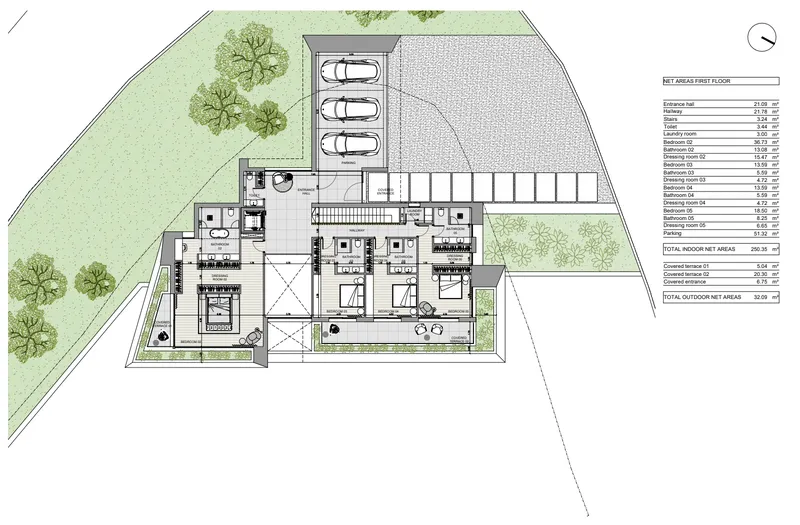 Project! Sea view plot in Son Vida with project for an exclusive villa in a quiet location — photo 12