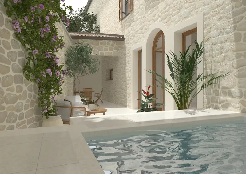 This historic village house with approved conversion project is located in the center of Artà, just steps from the popular pedestrian zone — photo 8