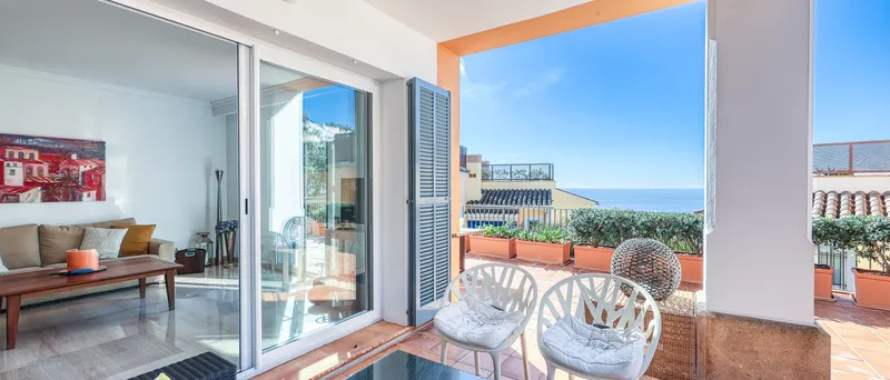 Mediterranean apartment in Port Andratx with sea views in exclusive complex — photo 2