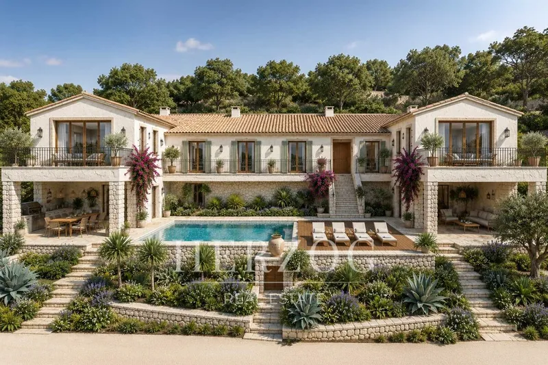 Sea view plot with lots of privacy, central and close to the beach in Paguera — photo 2