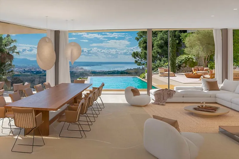 Impressive plot with planning permission and sea views in Son Vida — photo 5