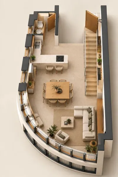 Penthouse in Inca, Province of Balearic Islands — photo 1