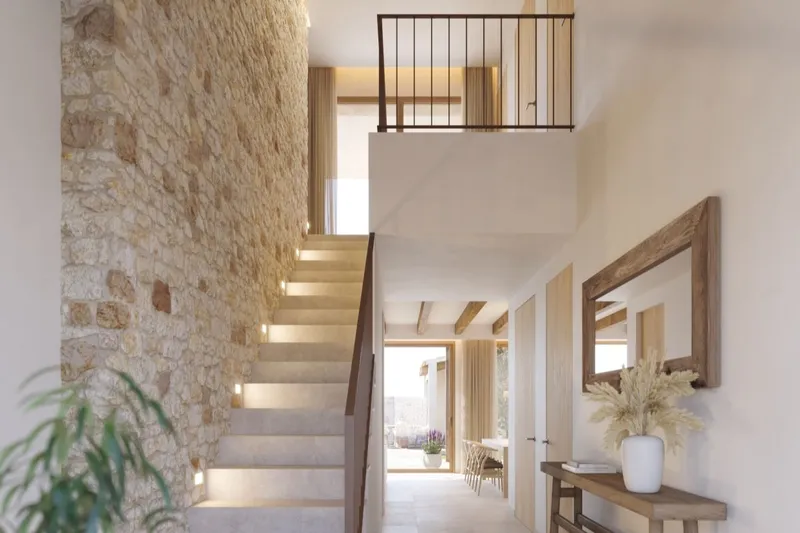 New build townhouse with private spa and spacious terraces in Santanyí — photo 7