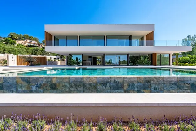 Contemporary villa for sale in the peaceful area near Bunyola, West Mallorca — photo 1