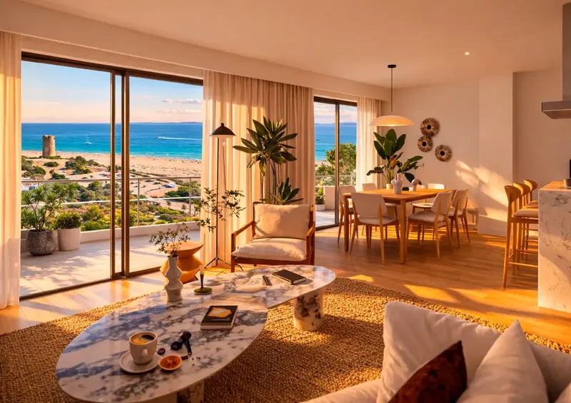 Exclusive 3-bedroom apartment on the beachfront with panoramic sea views and Gibraltar — photo 10