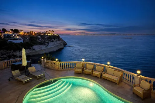 Sol de Mallorca, luxury frontline villa in Sol de Mallorca with pool and sea views, available yearly from September to July — photo 4