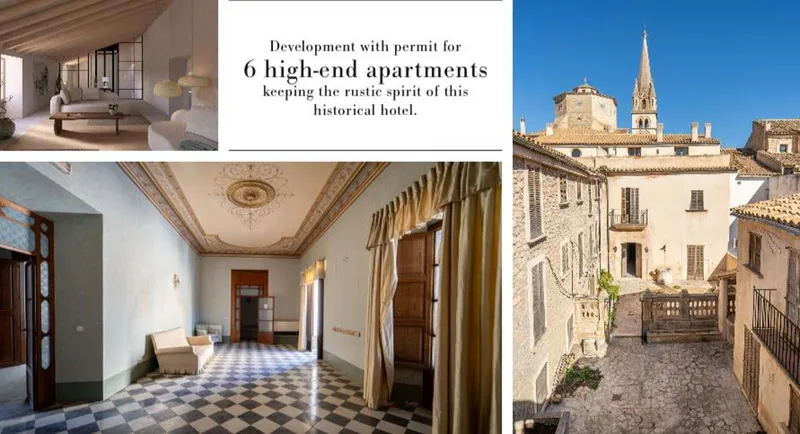 Unique Investment in Binissalem, Mallorca: Historic Hotel with Residential Project — photo 4