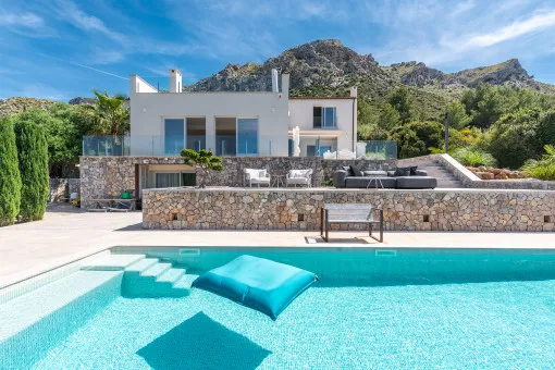 Colonia de San Pedro, villa with sea views, pool and holiday rental license in the Colonia Sant Pere nature reserve — photo 8