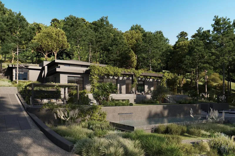 Uniquely designed, Balinese-style villa in Sta Ponsa Golf — photo 12