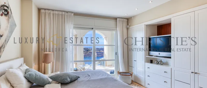 Large sea view apartment in Port Andratx in luxury residential complex Nido de Aguila — photo 8