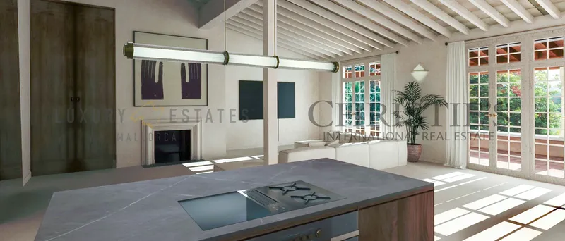 Rustic finca in Bunyola with guest house and spectacular views with lots of potential — photo 12