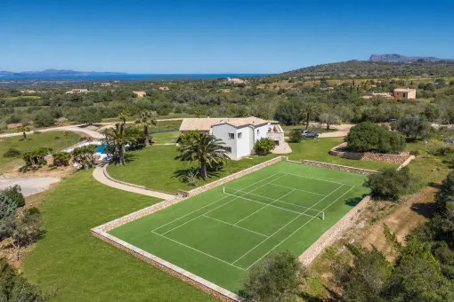 Colonia de San Pedro, Finca with sea views, pool and tennis court near Colònia de Sant Pere — photo 3