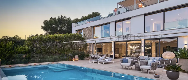 Modern villa in Port Andratx with stunning sea views, guest apartment and vacation rental license — photo 2
