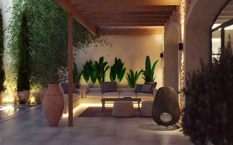 Unique village house in Ses Salines with huge garden & pool — photo 6