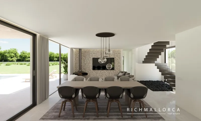 New-build Mediterranean country house with pool and large plot in Sencelles — photo 12