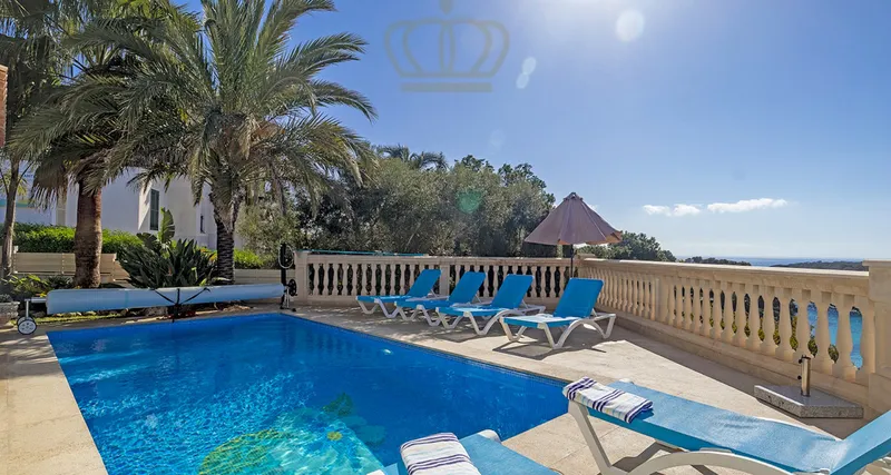 Villa on the first sea line with holiday rental license - Cala Pi — photo 7