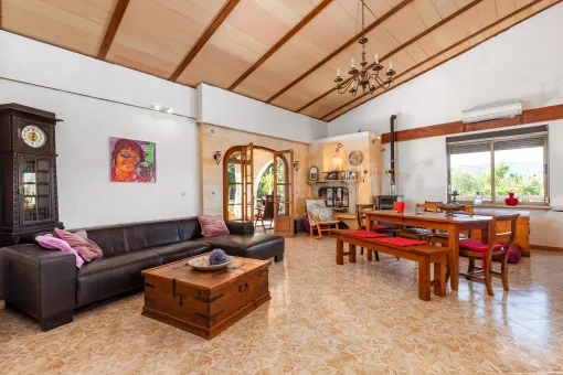 Búger: Rustic country house in Búger with wonderful outdoor area and fantastic views — photo 11