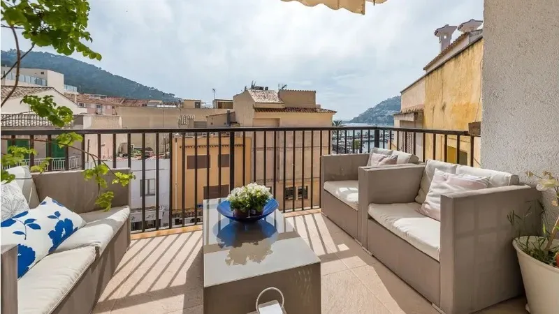 Cosy penthouse with seaviews in Port Andratx on the southwest of Mallorca — photo 2