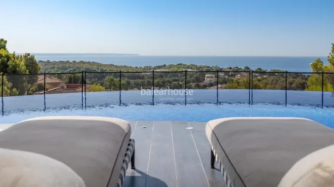 Impeccable villa with terraces and magnificent sea views in the exclusive area of Bendinat — photo 3