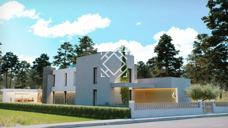 Luxury villa for sale with swimming pool under construction in Llenaire, Puerto Pollensa, Mallorca. — photo 4