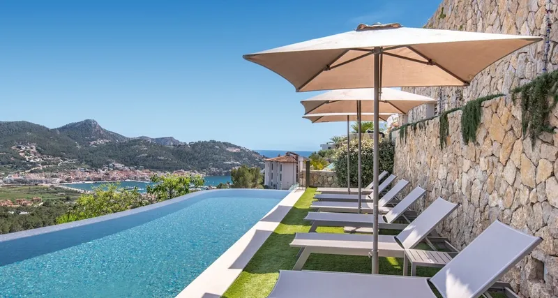 Stylish new-build villa in Port Andratx with harbor views — photo 1
