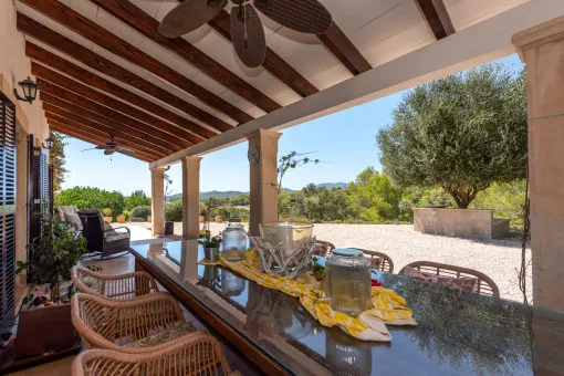 Calvia, Mediterranean finca near Calvià with stunning sea and mountain views in the southwest of Mallorca — photo 8