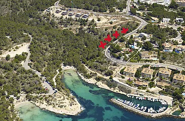 Building plots for 4 single-family villas in Sol de Mallorca for sale — photo 1