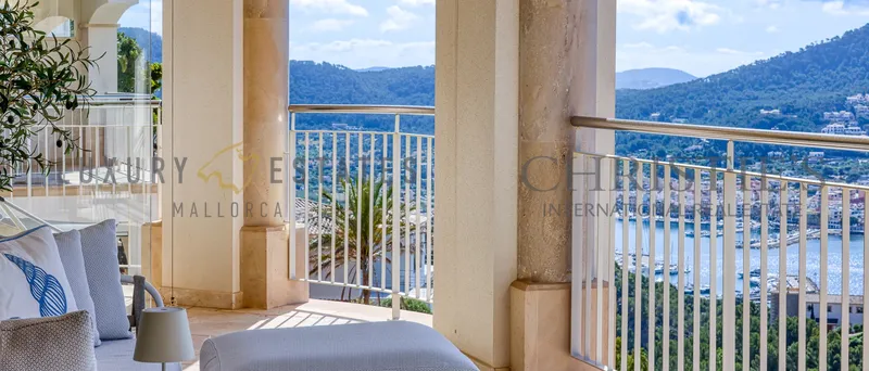 Large sea view apartment in Port Andratx in luxury residential complex Nido de Aguila — photo 5