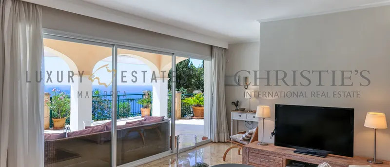 Port Andratx apartment with sea views, large terrace and garden in Dalt Andratx — photo 2