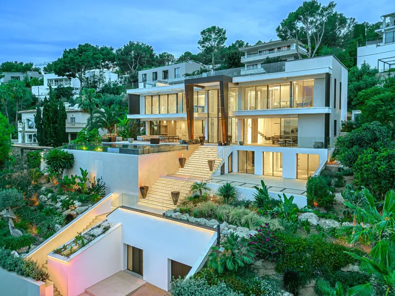 Luxury villa in Costa d'en Blanes with sea views — photo 1