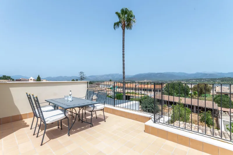 Townhouse for sale with private pool and rooftop terrace with magnificent views in Sa Cabaneta — photo 1