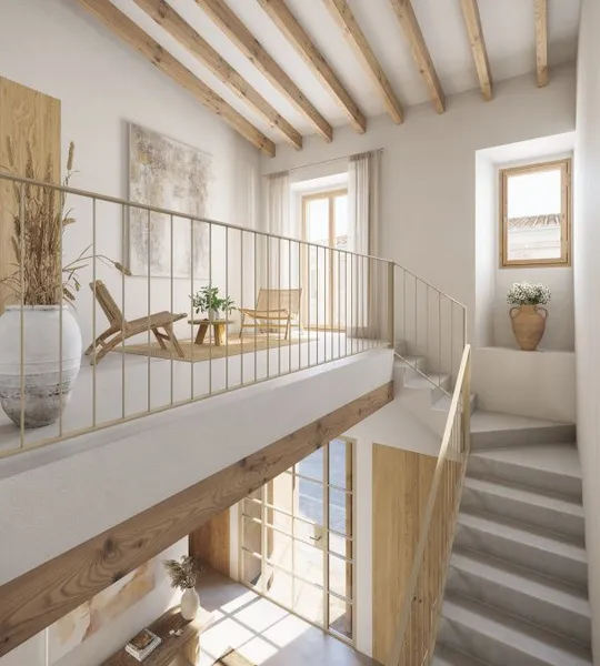 Townhouse with renovation project in Es Llombards — photo 4