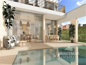Newly built townhouse in Ses Salines for sale — photo 1