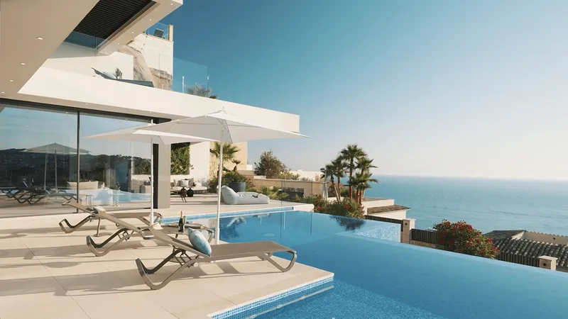 Villa with sea views in Puerto de Andratx — photo 1
