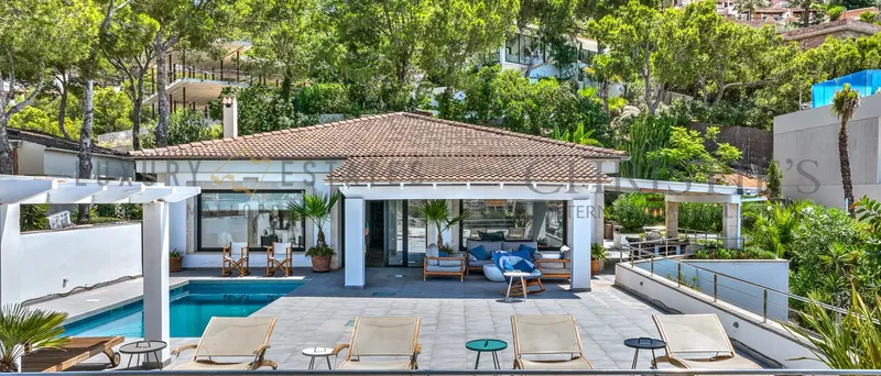 Cozy villa in Port Andratx with sea views in Cala Llamp — photo 1