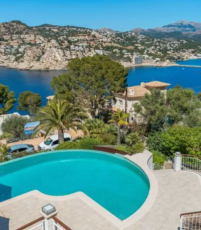 Villa with stunning sea and harbor views in Puerto de Andratx — photo 1
