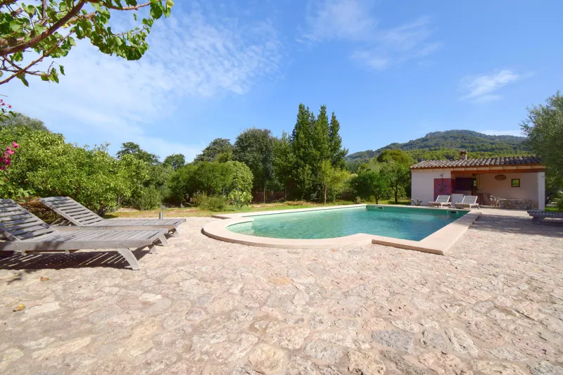 Country house with pool and garden featuring stunning views in Sóller — photo 10