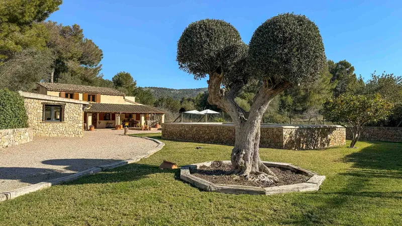 Mediterranean finca with panoramic views and guest house — photo 1