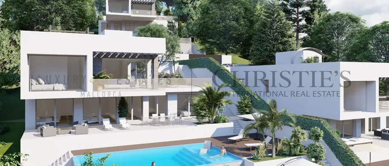 Elegant new build villa in Camp de Mar with pool and garden — photo 2