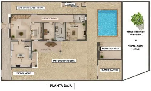 Villa - Palma de Mallorca (Ses Cadenes-Arenal), Built Surface 346 m², Plot Surface 800 m², 6 Bedrooms, 2... — photo 8