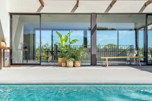 Cales de Mallorca, exclusive new build villa representative of luxury, tranquillity and Mediterranean quality of life near Cala Domingo. Ready for occupancy fall 2026 — photo 4