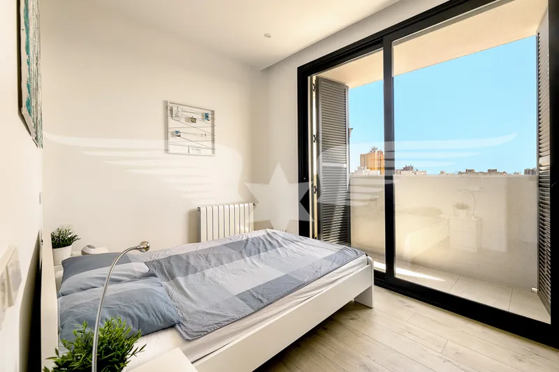 Palma Foners | 3 bedrooms, top floor, rooftop pool, gym, and parking space — photo 10