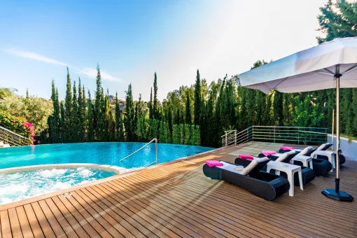 Puerto Alcudia, impressive chalet with holiday rental license in the luxurious Cielo de Bonaire neighborhood — photo 12