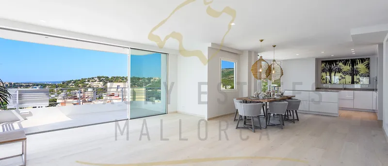 Majorca apartment in Palma with fantastic panoramic mountain and sea views — photo 12