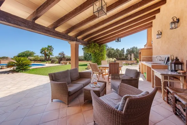 Impressive sea view finca for sale in a peaceful area of Felanitx, southeast Mallorca — photo 4